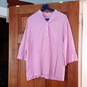 Women's shirt 3/4 sleeve loose fit